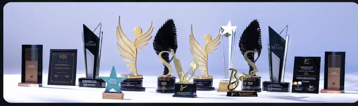 Rayna Properties trophies and awards